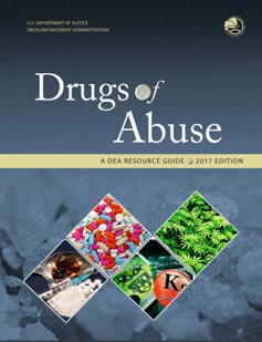 cover of DEA guide drugs of abuse