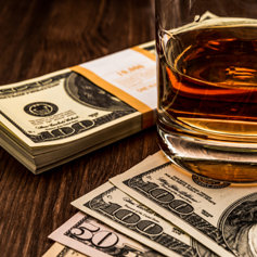 Alcohol and money