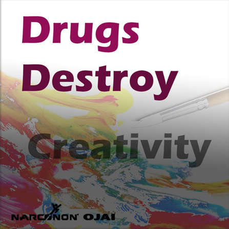 Drugs destroy Creativity